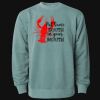 Unisex Midweight Pigment-Dyed Crewneck Sweatshirt Thumbnail