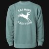 Unisex Midweight Pigment-Dyed Crewneck Sweatshirt Thumbnail
