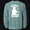 Unisex Midweight Pigment-Dyed Crewneck Sweatshirt Thumbnail