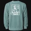 Unisex Midweight Pigment-Dyed Crewneck Sweatshirt Thumbnail