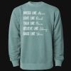 Unisex Midweight Pigment-Dyed Crewneck Sweatshirt Thumbnail