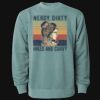 Unisex Midweight Pigment-Dyed Crewneck Sweatshirt Thumbnail