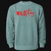 Unisex Midweight Pigment-Dyed Crewneck Sweatshirt Thumbnail