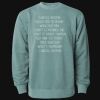 Unisex Midweight Pigment-Dyed Crewneck Sweatshirt Thumbnail
