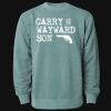 Unisex Midweight Pigment-Dyed Crewneck Sweatshirt Thumbnail