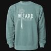 Unisex Midweight Pigment-Dyed Crewneck Sweatshirt Thumbnail