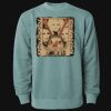Unisex Midweight Pigment-Dyed Crewneck Sweatshirt Thumbnail