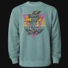 Unisex Midweight Pigment-Dyed Crewneck Sweatshirt Thumbnail