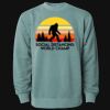 Unisex Midweight Pigment-Dyed Crewneck Sweatshirt Thumbnail