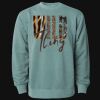 Unisex Midweight Pigment-Dyed Crewneck Sweatshirt Thumbnail