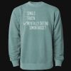 Unisex Midweight Pigment-Dyed Crewneck Sweatshirt Thumbnail