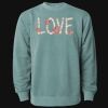 Unisex Midweight Pigment-Dyed Crewneck Sweatshirt Thumbnail
