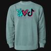 Unisex Midweight Pigment-Dyed Crewneck Sweatshirt Thumbnail
