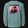 Unisex Midweight Pigment-Dyed Crewneck Sweatshirt Thumbnail