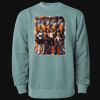 Unisex Midweight Pigment-Dyed Crewneck Sweatshirt Thumbnail