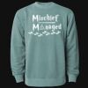 Unisex Midweight Pigment-Dyed Crewneck Sweatshirt Thumbnail