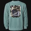 Unisex Midweight Pigment-Dyed Crewneck Sweatshirt Thumbnail