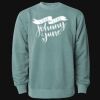 Unisex Midweight Pigment-Dyed Crewneck Sweatshirt Thumbnail