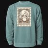 Unisex Midweight Pigment-Dyed Crewneck Sweatshirt Thumbnail