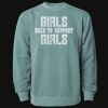 Unisex Midweight Pigment-Dyed Crewneck Sweatshirt Thumbnail