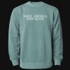 Unisex Midweight Pigment-Dyed Crewneck Sweatshirt Thumbnail