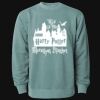 Unisex Midweight Pigment-Dyed Crewneck Sweatshirt Thumbnail