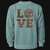 Unisex Midweight Pigment-Dyed Crewneck Sweatshirt Thumbnail