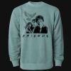 Unisex Midweight Pigment-Dyed Crewneck Sweatshirt Thumbnail