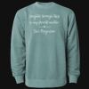 Unisex Midweight Pigment-Dyed Crewneck Sweatshirt Thumbnail