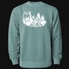 Unisex Midweight Pigment-Dyed Crewneck Sweatshirt Thumbnail