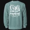 Unisex Midweight Pigment-Dyed Crewneck Sweatshirt Thumbnail