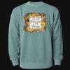 Unisex Midweight Pigment-Dyed Crewneck Sweatshirt Thumbnail