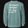 Unisex Midweight Pigment-Dyed Crewneck Sweatshirt Thumbnail