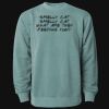 Unisex Midweight Pigment-Dyed Crewneck Sweatshirt Thumbnail