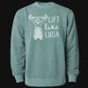 Unisex Midweight Pigment-Dyed Crewneck Sweatshirt Thumbnail