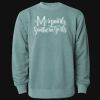 Unisex Midweight Pigment-Dyed Crewneck Sweatshirt Thumbnail