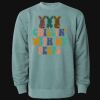Unisex Midweight Pigment-Dyed Crewneck Sweatshirt Thumbnail