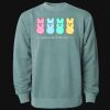 Unisex Midweight Pigment-Dyed Crewneck Sweatshirt Thumbnail