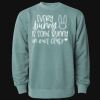 Unisex Midweight Pigment-Dyed Crewneck Sweatshirt Thumbnail
