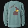 Unisex Midweight Pigment-Dyed Crewneck Sweatshirt Thumbnail