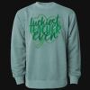 Unisex Midweight Pigment-Dyed Crewneck Sweatshirt Thumbnail