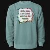 Unisex Midweight Pigment-Dyed Crewneck Sweatshirt Thumbnail