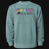 Unisex Midweight Pigment-Dyed Crewneck Sweatshirt Thumbnail