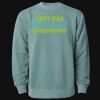 Unisex Midweight Pigment-Dyed Crewneck Sweatshirt Thumbnail