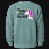 Unisex Midweight Pigment-Dyed Crewneck Sweatshirt Thumbnail