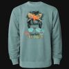 Unisex Midweight Pigment-Dyed Crewneck Sweatshirt Thumbnail