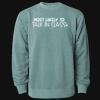 Unisex Midweight Pigment-Dyed Crewneck Sweatshirt Thumbnail