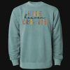 Unisex Midweight Pigment-Dyed Crewneck Sweatshirt Thumbnail