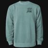 Unisex Midweight Pigment-Dyed Crewneck Sweatshirt Thumbnail