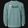 Unisex Midweight Pigment-Dyed Crewneck Sweatshirt Thumbnail